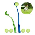 Relaxdays lanceur de balle pour chiens lanceur de balles en lot de 2 5 balles de tennis inclues pour ... Relaxdays lanceur de balle pour chiens lanceur de balles en lot de 2 5 balles de tennis inclues pour ...