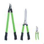Relaxdays lot d?outils de jardinage pour bois vert s�cateur cisaille & taille - haie manuel lame en acier ...