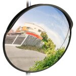 Relaxdays miroir de circulation 60 cm professionnel rsistant aux intempries solide intrieur et extrieur ...