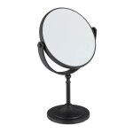 Relaxdays miroir cosmétique grossissant 2x sur pied deux faces pivotant à 360° rond hxlxp 275 x 18 x ... Relaxdays miroir cosmétique grossissant 2x sur pied deux faces pivotant à 360° rond hxlxp 275 x 18 x ...