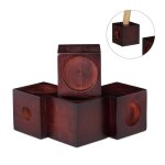 Relaxdays rehausseurs de meubles bambou lot de 4 cubes agrandissement tables pieds chaises 94 cm marron ... Relaxdays rehausseurs de meubles bambou lot de 4 cubes agrandissement tables pieds chaises 94 cm marron ...