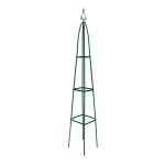 Relaxdays obélisque de jardin en métal 190 cm pour roses et plantes grimpantes tuteur non fixe jardin ... Relaxdays obélisque de jardin en métal 190 cm pour roses et plantes grimpantes tuteur non fixe jardin ...