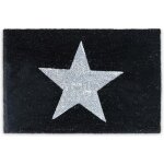 Relaxdays paillasson dentr�e tapis en fibres de coco et caoutchouc antid�rapant 40x60 cm int�rieur / ...