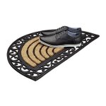 Paillasson - relaxdays - 75x45 cm - fibres de coco - antidrapant - rsistant aux intempries