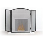 Relaxdays pare - tincelles chemine acier barrire scurit pare - feu protection grille 3 pices hxl ...