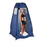 Relaxdays tente de douche camping pop up hxlxp: 190 x 120 x 120 cm cabine d?essayage tanche compacte ...