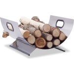Relaxdays porte - bûches de cheminée porte - revues inox métal moderne support bois hxlxp: 19 x 37 x ... Relaxdays porte - bûches de cheminée porte - revues inox métal moderne support bois hxlxp: 19 x 37 x ...