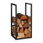 Relaxdays porte - bûches métal hxlxp : 60x30x30 cm rangement pour intérieur empilage bois de chauffage ... Relaxdays porte - bûches métal hxlxp : 60x30x30 cm rangement pour intérieur empilage bois de chauffage ...