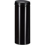 Relaxdays poubelle acier 50 litres bac  ordures en mtal 80 cm de hauteur 30 cm de diamtre couvercle ...
