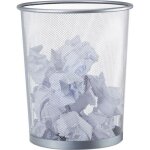 Relaxdays poubelle mtal maille corbeille  papier bureau treillis mtallique 20 litres 30 cm  hauteur ...