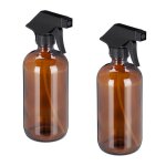 Relaxdays pulvrisateur en verre lot de 2 500 ml rechargeable vaporisateur vide brumisateur spray flacon ...