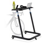 Relaxdays pupitre multifonctionnel rglable en hauteur laptop sur roues vlo  tablette hauteur: 88 - ...