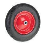 Relaxdays roue de brouette 3. 50 - 8 pneu en caoutchouc jante acier increvable charge maximale : 100 ... Relaxdays roue de brouette 3. 50 - 8 pneu en caoutchouc jante acier increvable charge maximale : 100 ...