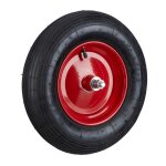 Relaxdays roue de brouette caoutchouc 200 kg roue de rechange avec axe essieu 4. 80 4. 00 - 8 noir - ... Relaxdays roue de brouette caoutchouc 200 kg roue de rechange avec axe essieu 4. 80 4. 00 - 8 noir - ...