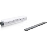 Relaxdays séchoir mural étendoir automatique avec enrouleur 5 cordes rétractable 205 m plastique blanc ... Relaxdays séchoir mural étendoir automatique avec enrouleur 5 cordes rétractable 205 m plastique blanc ...