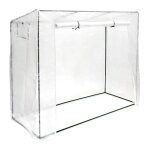 Serre de jardin - relaxdays - xl - bâche anti - uv - dimensions 160x200x82 cm - porte large Serre de jardin - relaxdays - xl - bâche anti - uv - dimensions 160x200x82 cm - porte large