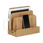 Relaxdays station daccueil bambou smartphone téléphone portable organiseur bureau 3 niveaux bois hxlxp: ... Relaxdays station daccueil bambou smartphone téléphone portable organiseur bureau 3 niveaux bois hxlxp: ...
