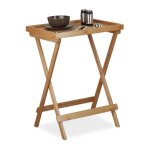 Relaxdays table plateau de service tablette pliable bambou table appoint petit déjeuner hxlxp: 66 x 50 ... Relaxdays table plateau de service tablette pliable bambou table appoint petit déjeuner hxlxp: 66 x 50 ...