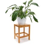 Relaxdays tabouret en bambou table pour plantes tabouret salle de bain hxlxp: 40 x 28 x 32 cm table appoint ... Relaxdays tabouret en bambou table pour plantes tabouret salle de bain hxlxp: 40 x 28 x 32 cm table appoint ...