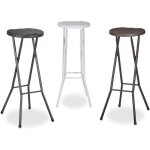 Relaxdays tabouret pliant de jardin bastian lot de 2 sans dossier résistant hauteur 80 cm chaise de bar ... Relaxdays tabouret pliant de jardin bastian lot de 2 sans dossier résistant hauteur 80 cm chaise de bar ...