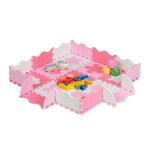 Relaxdays tapis de sol puzzle 34 pi�ces mousse eva sans polluants 077 m2 dalle jeu b�b� bord �ducatif ...