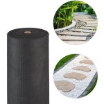 Relaxdays toile paillage anti - mauvaises herbes 50m b�che tiss�e toile 50g / m� g�otextile r�siste uv ...