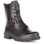 Remonte d0b78 bottes de motardes en cuir à lacets avec fermeture éclair sur le côté pour femmes en noir ... Remonte d0b78 bottes de motardes en cuir à lacets avec fermeture éclair sur le côté pour femmes en noir ...