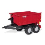 Remorque rolly container krampe - rolly toys - rouge - double essieu - pour enfant dès 3 ans Remorque rolly container krampe - rolly toys - rouge - double essieu - pour enfant dès 3 ans