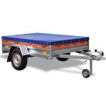 Remorque - tema - eco2312 - simple essieu 236x125 cm - ptac 499 kg - bche plate ou haute