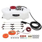 Remorque tout - terrain - monstershop - 295 kg - 280l - pulvérisateur 60l - 6 buses Remorque tout - terrain - monstershop - 295 kg - 280l - pulvérisateur 60l - 6 buses