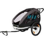 Remorque de v�lo pour enfant - hamax - traveller - couleur principale noir