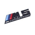 Remplacement autocollant arri�re sticker m5 competition pour voiture bmw