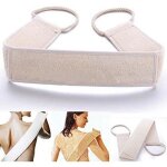 Remycoo sangle lave - dosdos sangle pour baintissu nettoyage eponge loofah pour douche eponge loofah ...