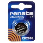 Renata cr2016 lot de 2 piles