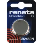 Renata cr2450 lot de 2 piles au lithium 3v