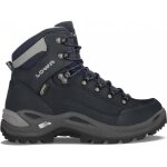 Chaussures de marche et de randonn�e - lowa - renegade gore - tex mid ws - femmes - bleu - respirant