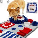 Reniflant tapis fouille jeu de chien entra�nement qi sens de odeur couverture interactif jouet snuffle ...