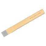 Burin de m�canicien - rennsteig - 240x26 mm - acier chrome vanadium - finition �poxy dor�e - lame tremp�e ...