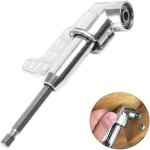 Renvoi dangle visseuse coude  angle droit 105 degrs tige hexagonale 1 - 4 pour perceuse