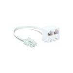 Rpartiteur rj45 mle / 2 rj11 femelle
