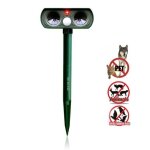 R�pulsif pour animaux � �nergie solaire - tech discount - d�tecteur infrarouge - led - anti - intrusion ...