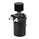 R�servoir en aluminium bidon dhuile filtre 0. 3l filtre de reniflard r�servoir cylindrique peut avec ...