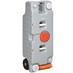 R�servoir deau portable outsunny de 75 litres avec indicateur de niveau 3 roulettes et poign�e pour camping ...