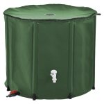 R�servoir souple r�cup�rateur deau de pluie pliable - 1000 l - vert - linxor
