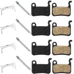 Résine plaquettes de frein semi - métallique vélo plaquettes de frein bikeshimano xtr m965 noir 4pcs Résine plaquettes de frein semi - métallique vélo plaquettes de frein bikeshimano xtr m965 noir 4pcs
