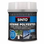 Résine polyester - répare métaux plastiques composites - 550g ou 1100g - sinto - contenance: pot de 550g ... Résine polyester - répare métaux plastiques composites - 550g ou 1100g - sinto - contenance: pot de 550g ...
