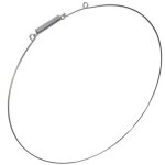 Mini lave - linge - lg - ressort fixation joint de hublot - gris - manchette lave - linge