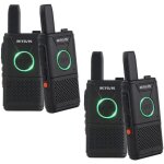 Retevis rt618 mini talkie walkie rechargeable professionnels pmr446 sans licence longue port�e talkydouble ...