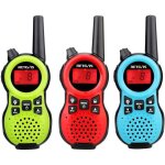 Retevis rt638 talkie walkie enfants 3 pieces lampe de poche 16 canaux pmr446 jouets cadeaux anniversaire ...