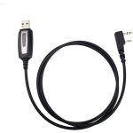 Cble de programmation usb - retevis - rt24 rt27 rt622 rt619 rt5r - 2 broches - 100 cm - compatible windows ...